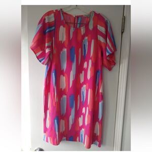 NWT Mary square pretty in paint pink Pamela dress M
